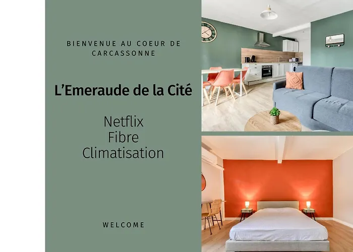 L'emeraude De La Cite - Netflix - Clim - Proche Cite شقة *